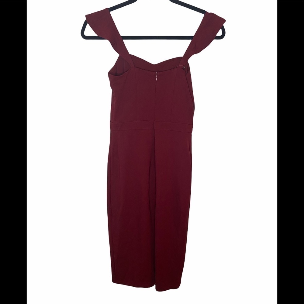 Ali& jay Burgundy bodycon dress Xs - Picture 2 of 5